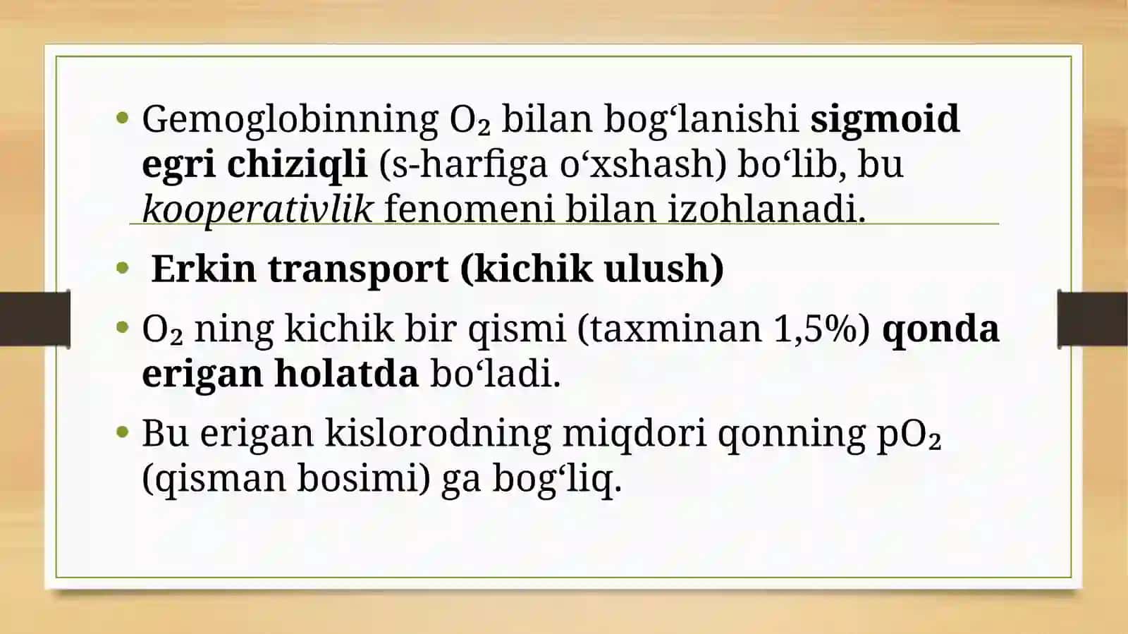 QONDA GAZLAR TRASPORTI. TO’QIMALARDA GAZLAR ALMASHINUVI 4