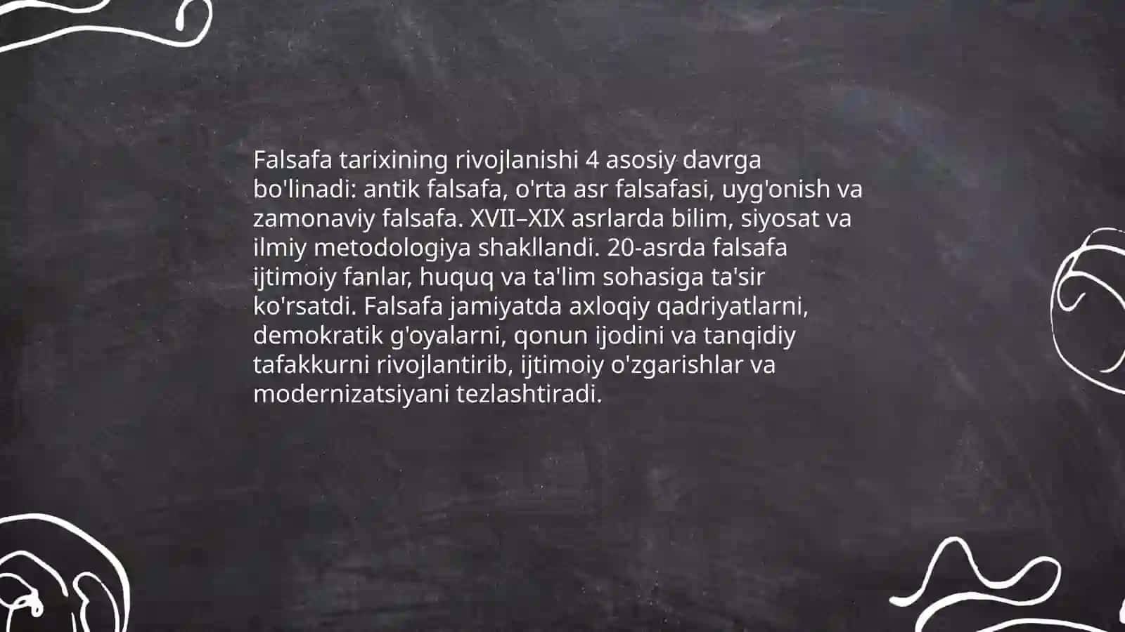 Falsafaning mohiyati va jamiyat taraqqiyotidagi roli 4