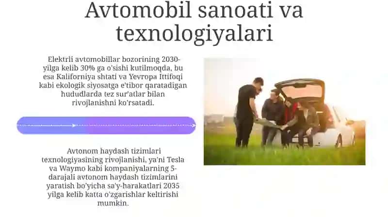Avtomobillar: Inson Hayotida Ahamiyati 4