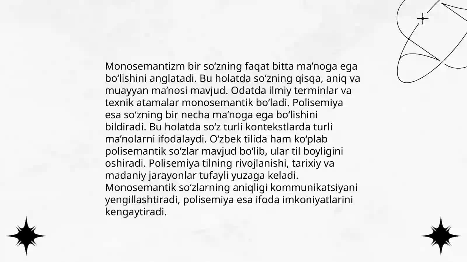Terminlarning monosemantik xarakteri 4