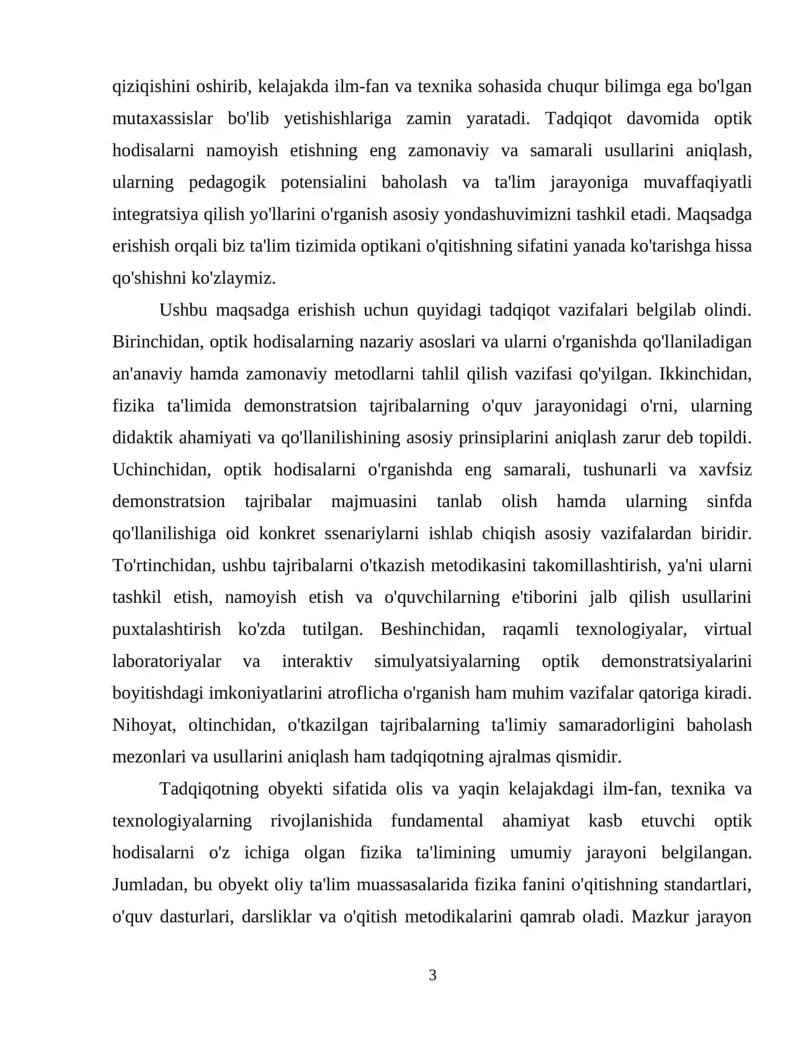 Optika hodisalarni oʻrganishda demokratsion tajribadan foydalanish 4
