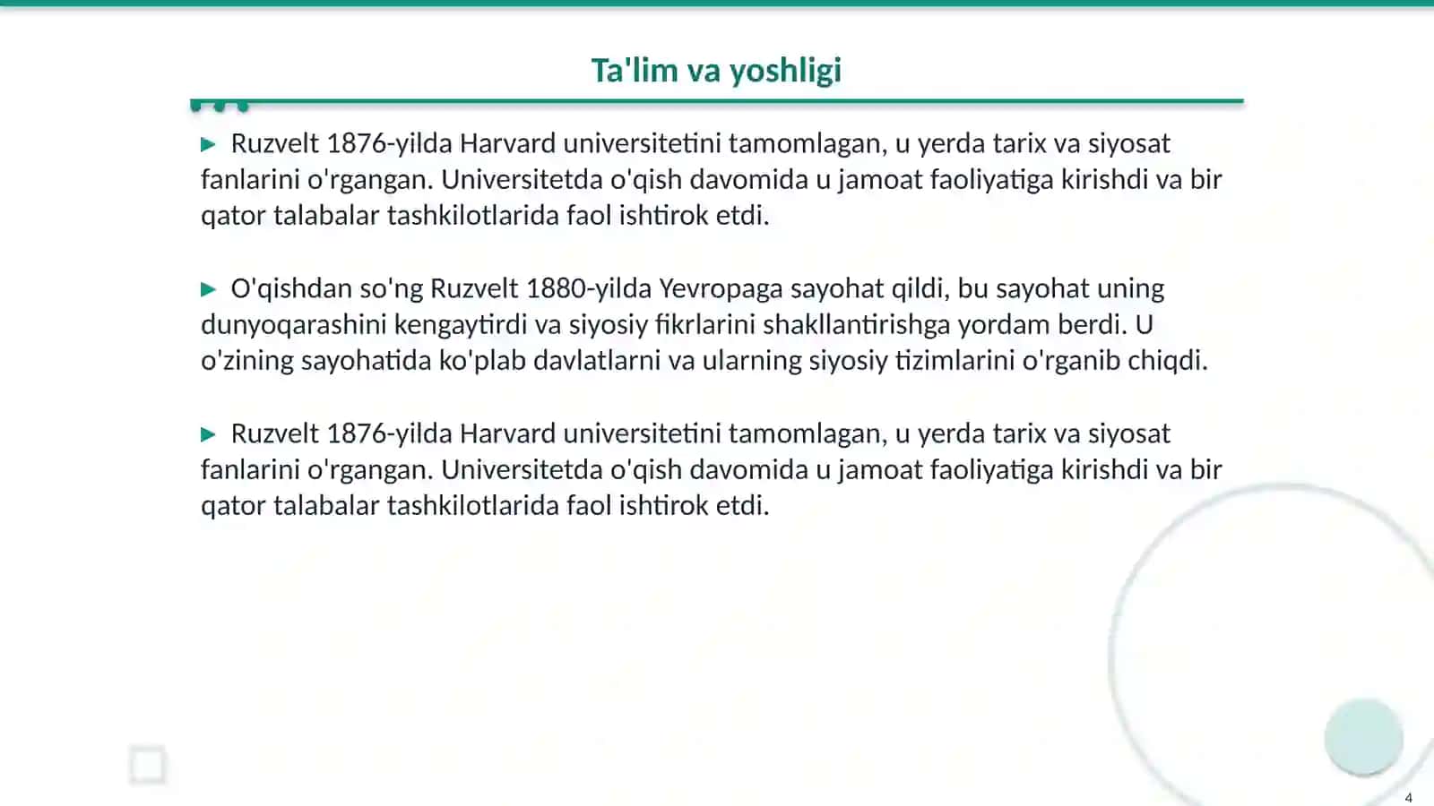 Teador Ruzvelt 4