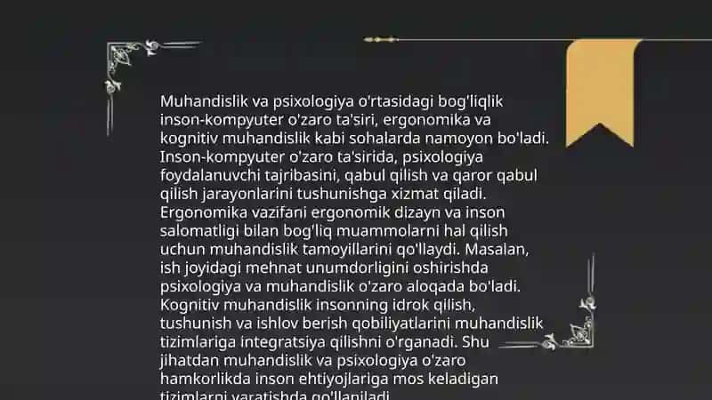 Muhandislik psixologiyasi 4