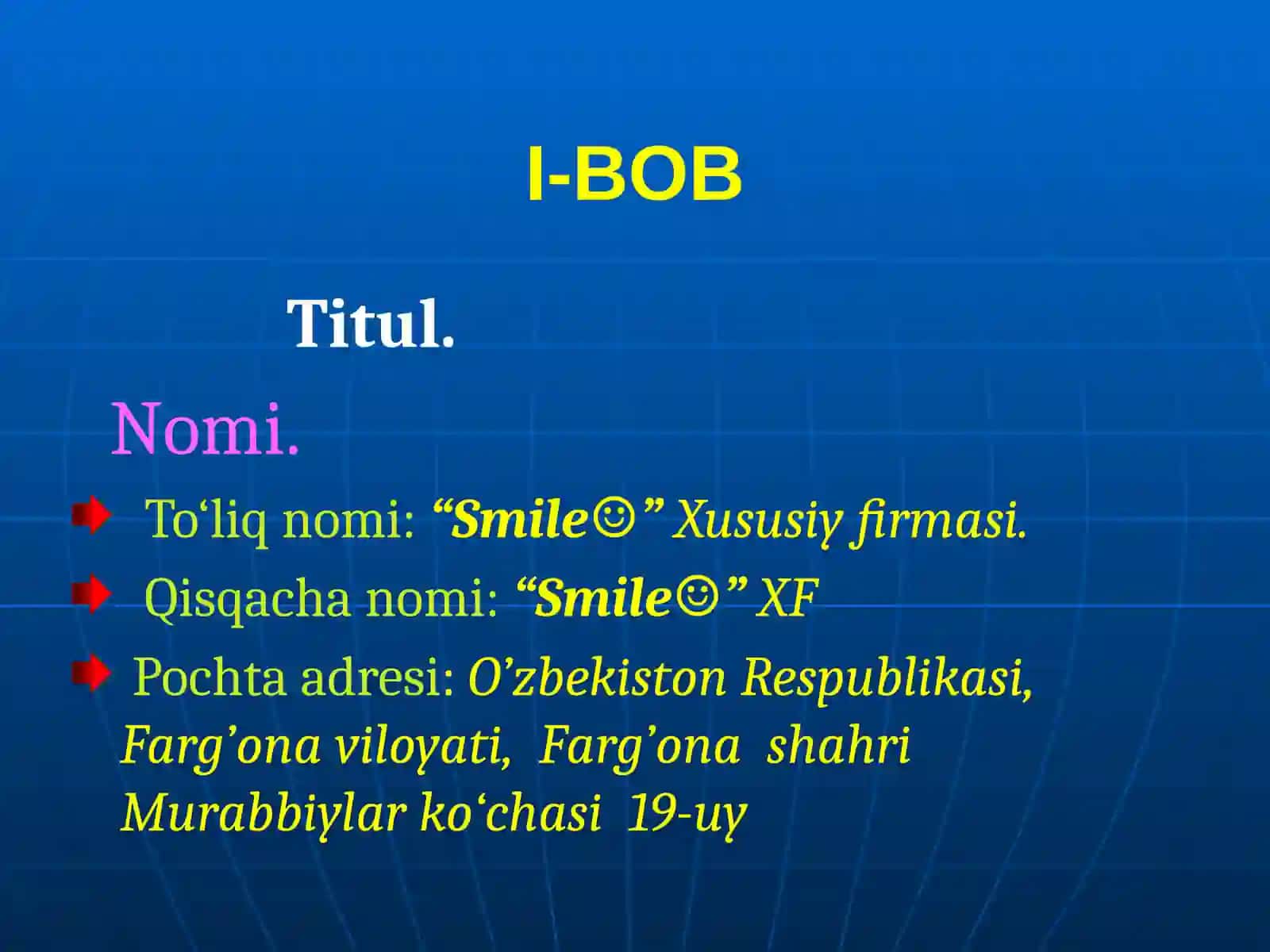 “Smile☺”XF 4