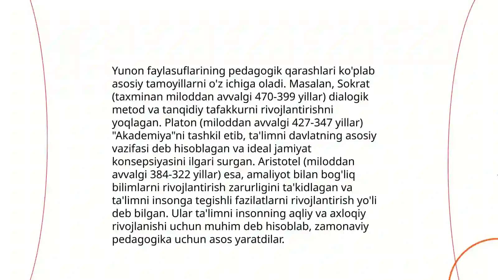 Pedagogika kursiga kirish 4