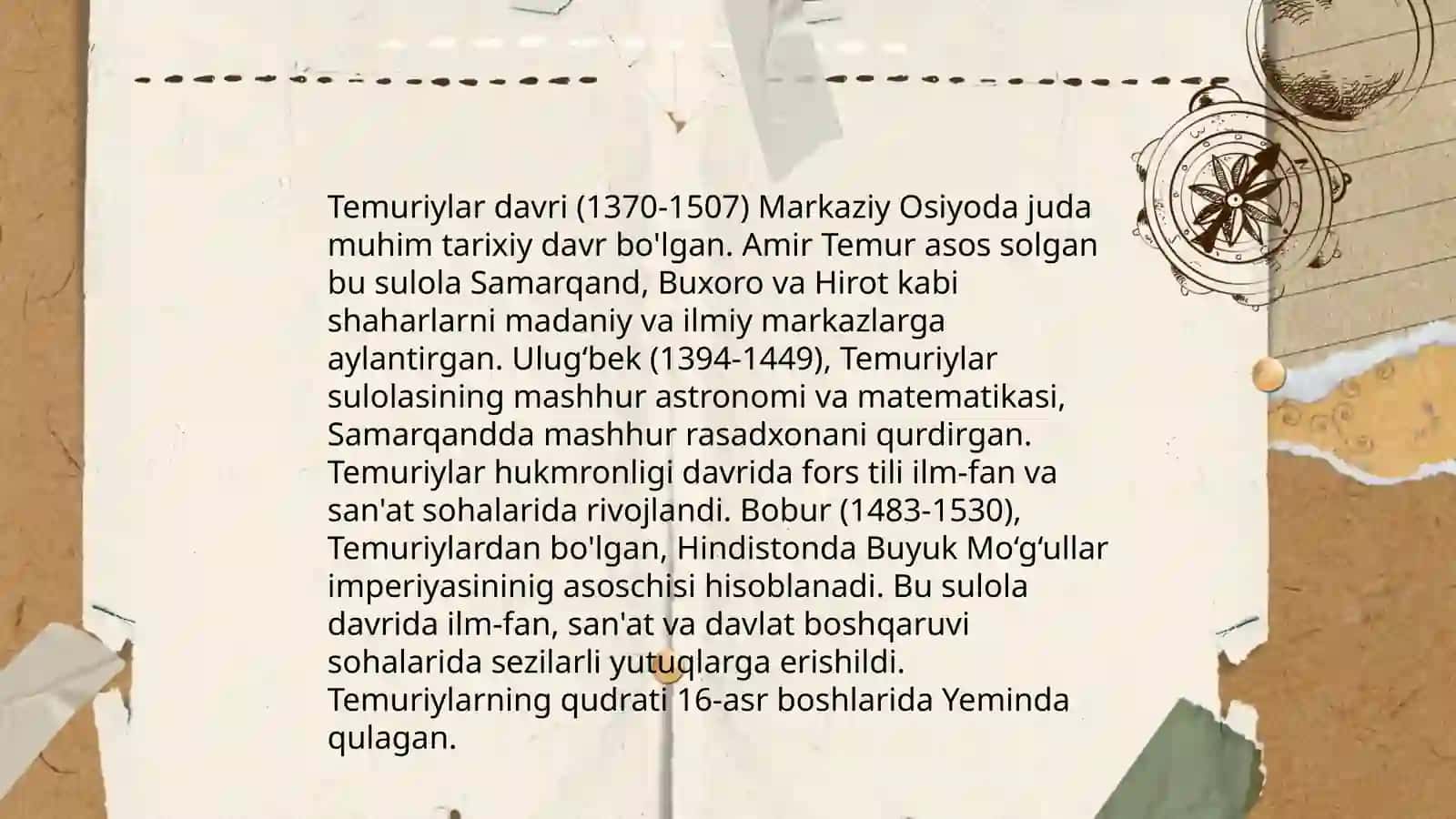 Shayboniylar davrida oʻrta Osiyo 4