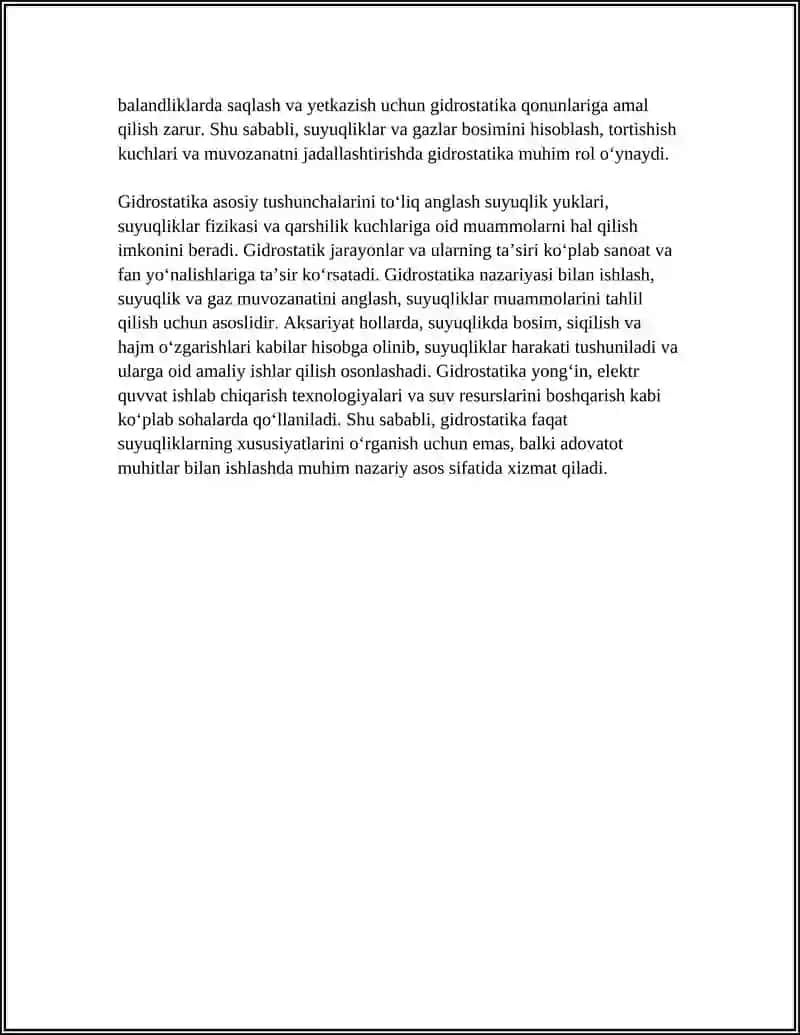 GIDROSTATIKA 4