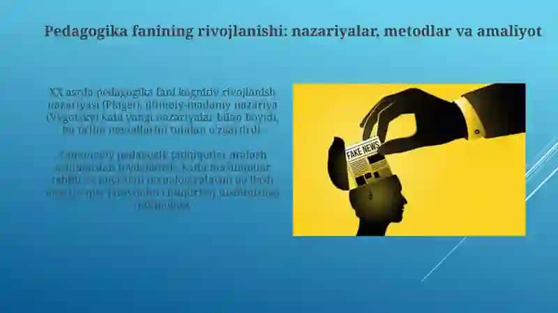 Zamonaviy ta'lim tizimlari va pedagogik fan: tendensiyalar va falsafalar 4