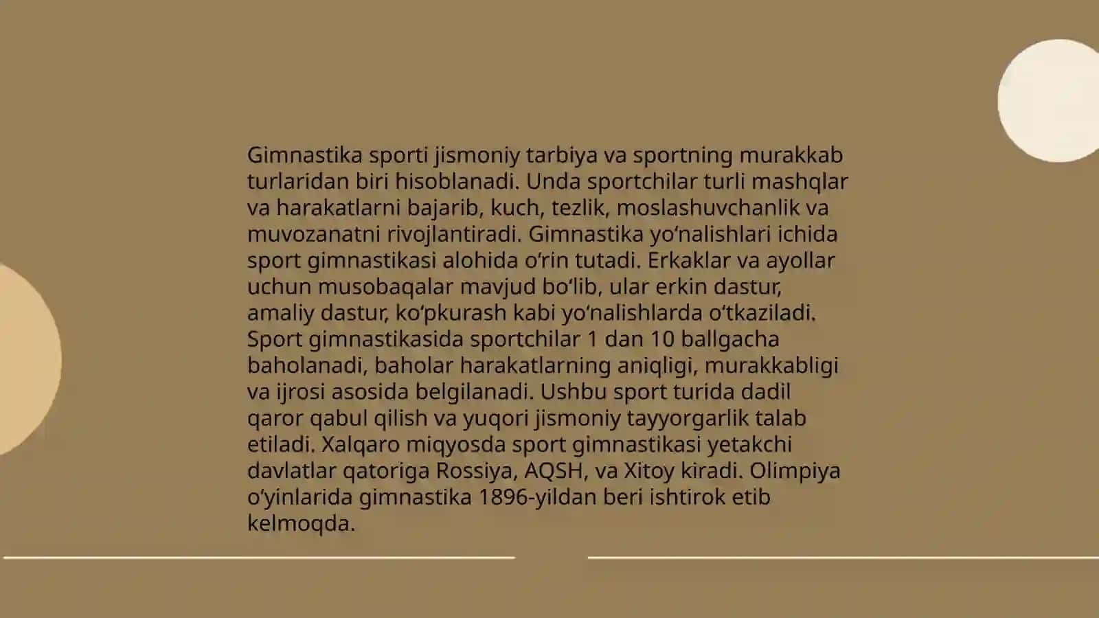 Artistik gimnastika 4