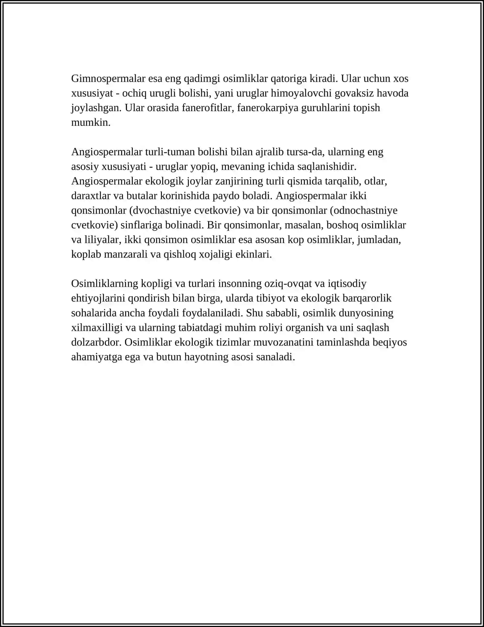 O'SIMLIKLAR KELIB CHIQISHI VA FILOGENEZI 4