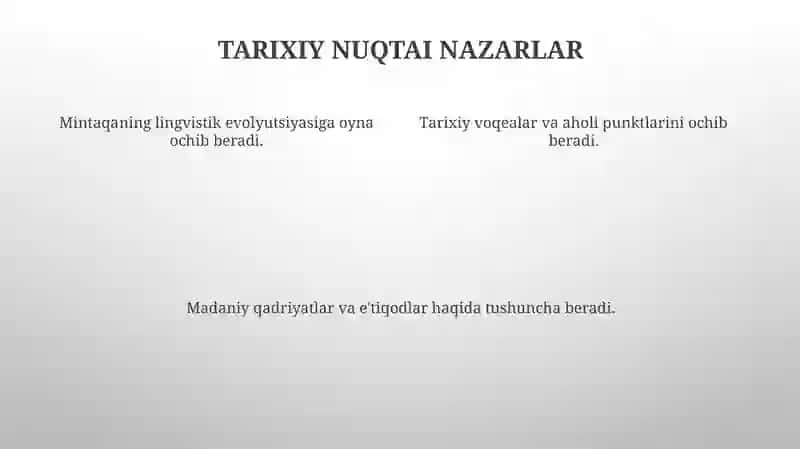 Toponimika: Tarix oynasi 4