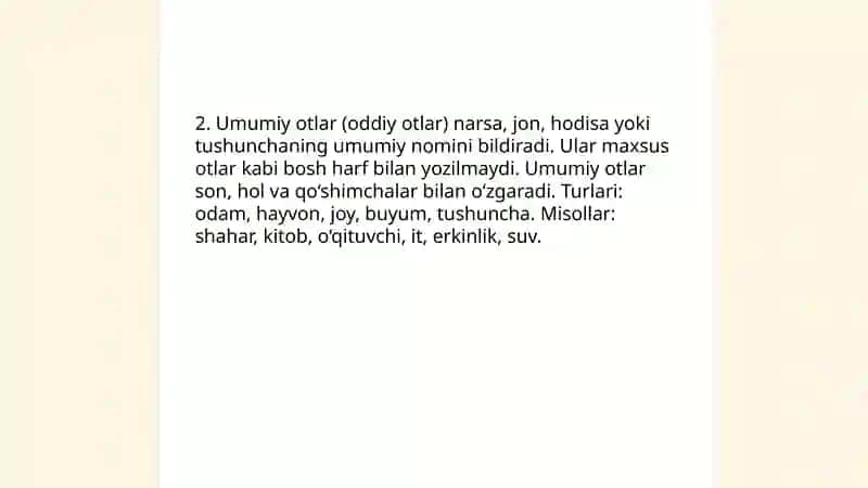 Ot so'z turkumi 4