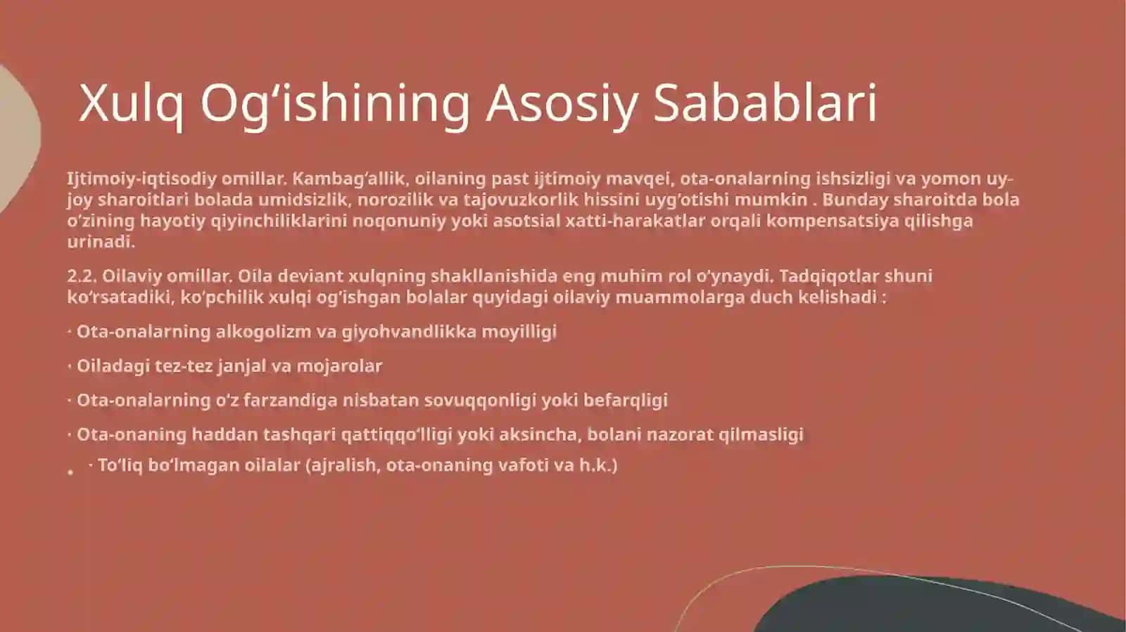 Xulqiog‘ishgan bolalar – ijtimoiy-pedagogik muammosi 4