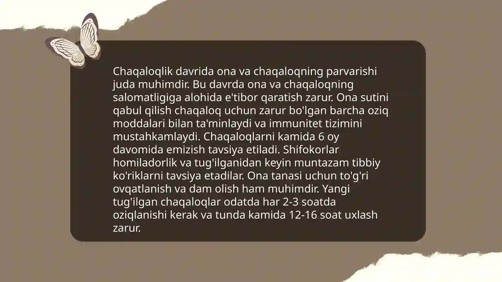 Fiziologik chilla davri. Chaqaloqlik davri. Chaqaloqlarni Apgar shkalasida baholash. Chaqaloqlarni birlamchi artib tozalash 4