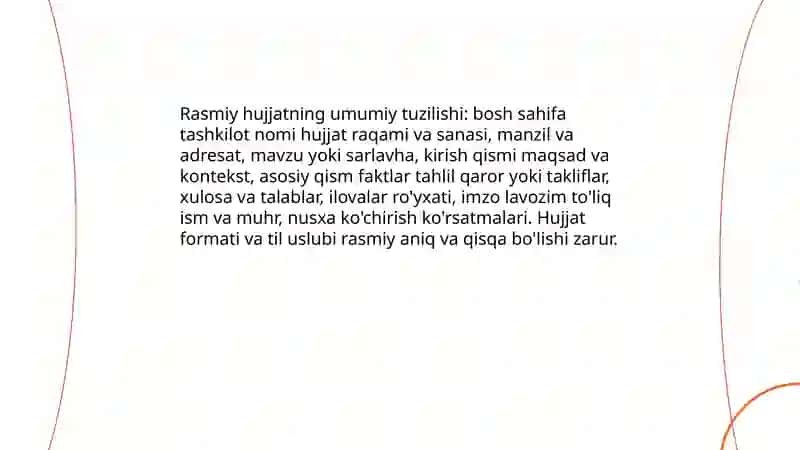 Ish yuritish tili va uslubi 4