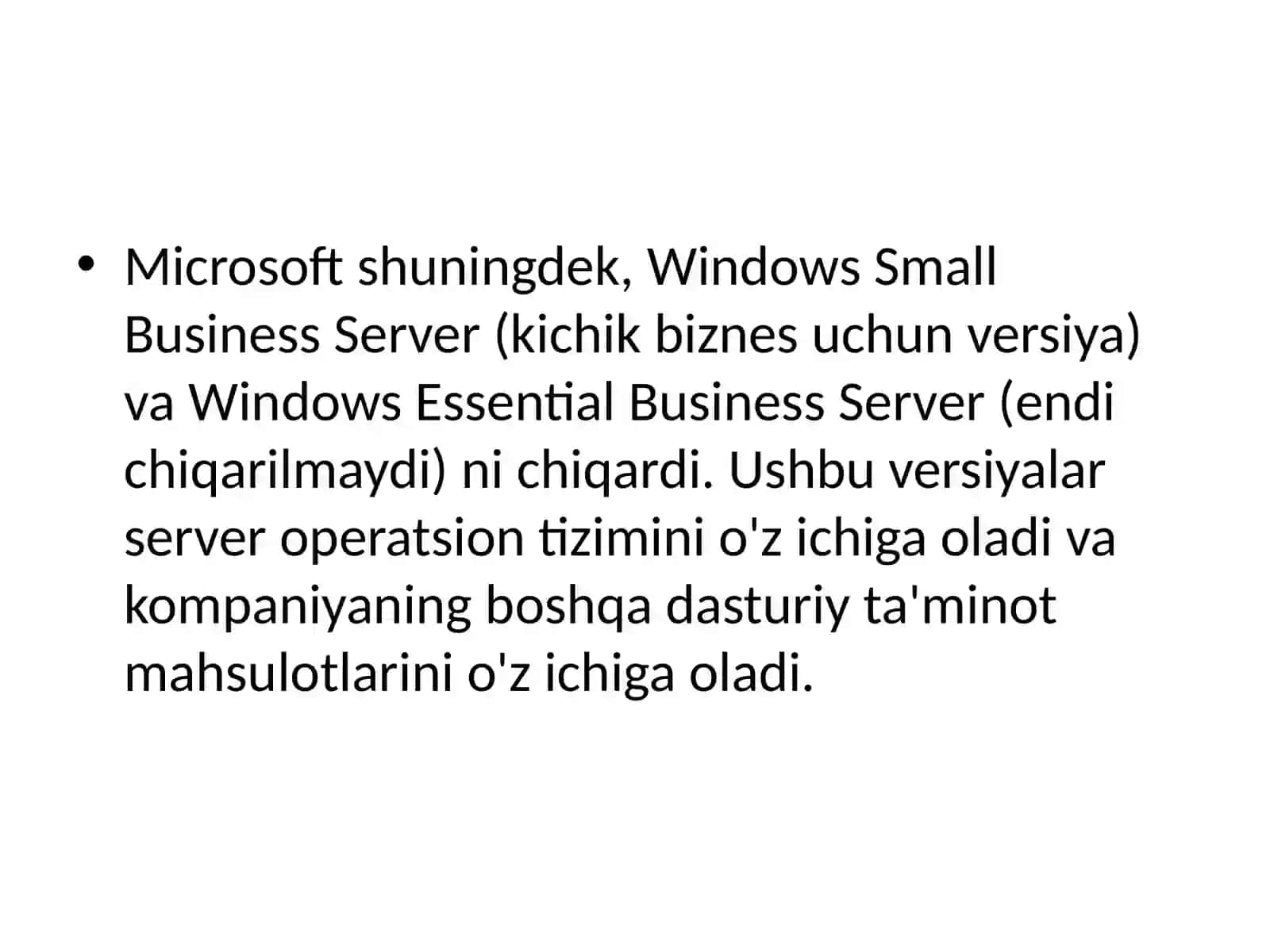Windows Server 4