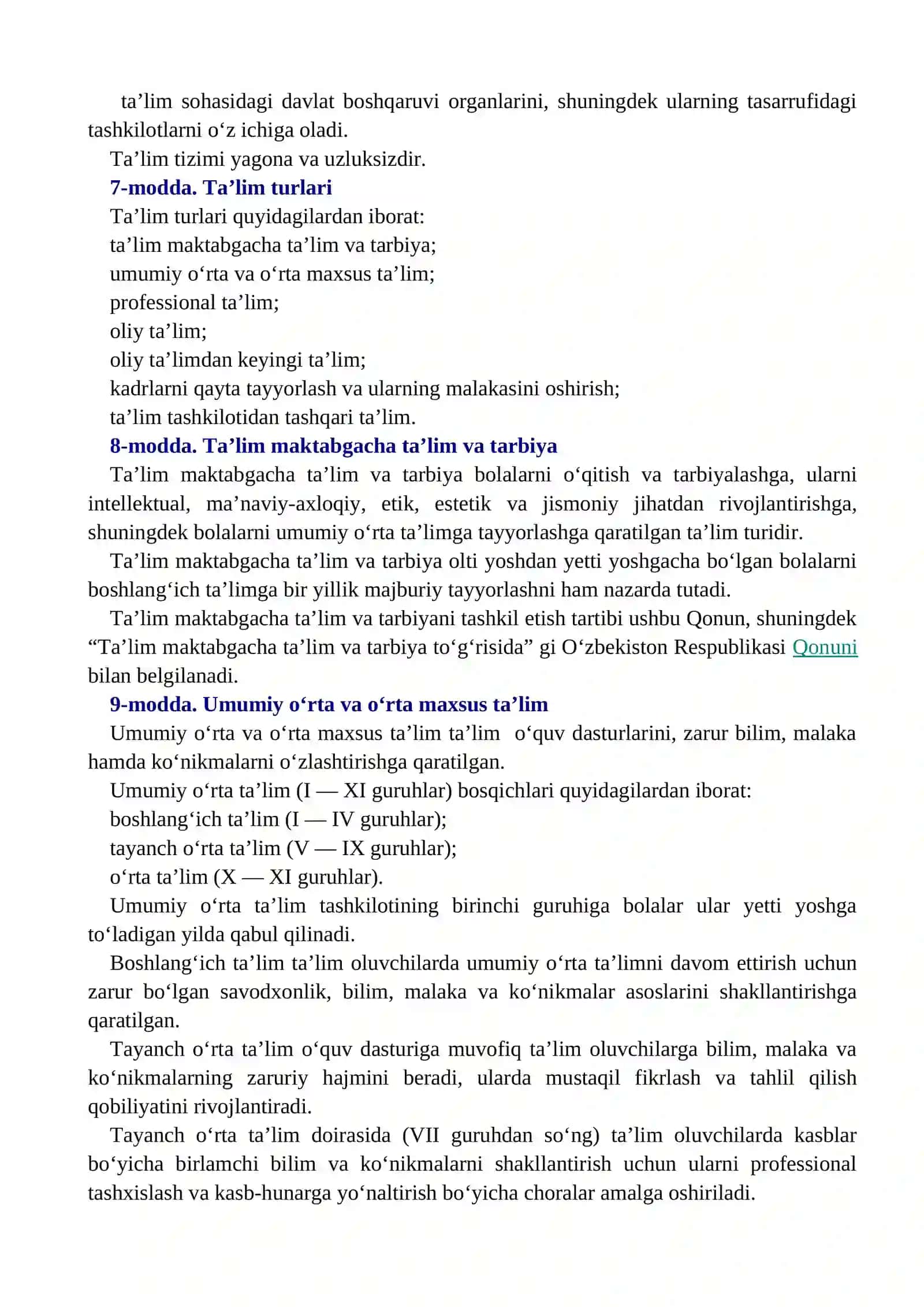 O‘zbekistonda Inklyuziv ta’limning huquqiy asoslari 4