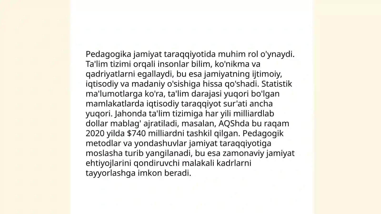 Ta'limning O'zbekiston Respublikasida ustuvor yo'nalishlari 4