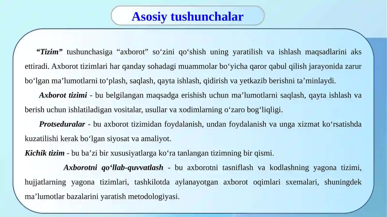Iqtisodiyotda axborot-kommunikatsion texnologiyalar va tizimlar: Darslik 4