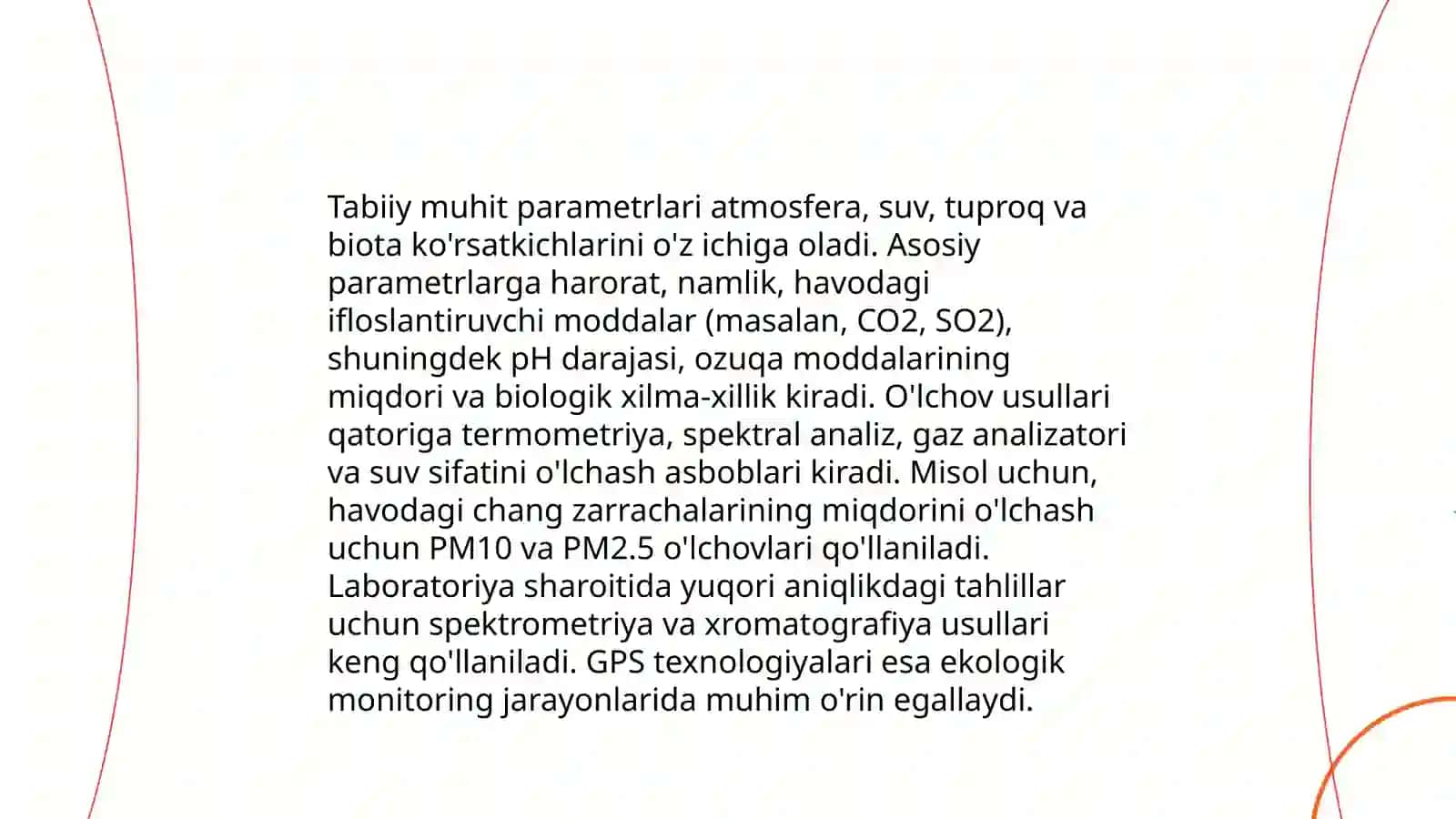 Tabiiy shart-sharoitlarni kuzatishda ilmiy metodlar 4