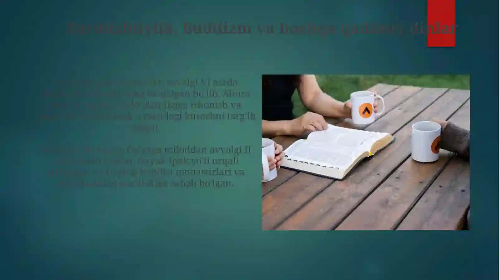 Markaziy Osiyo dinlari 4