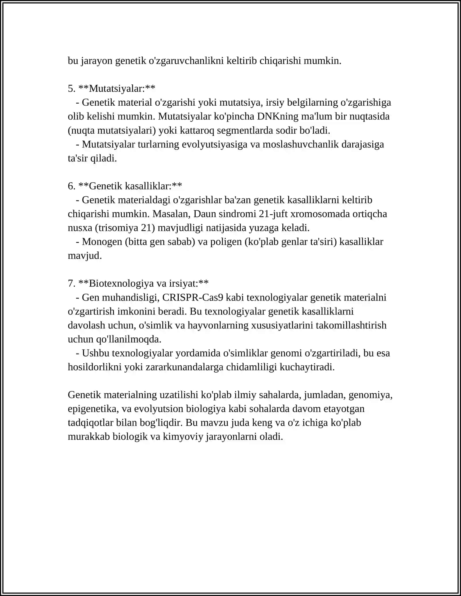 DIDURAGAY VA POLIDURAGAY CHATISHTIRISHNING GENETIK VA SITALOGEK ASOSLARI 4