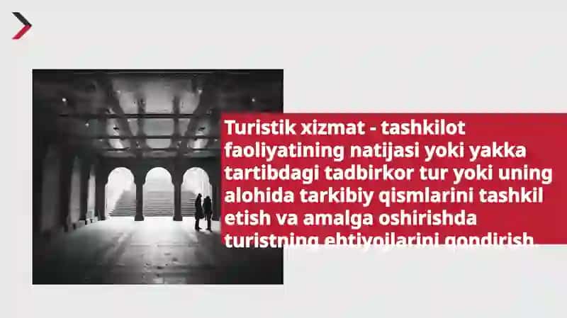 Xalqaroturizm xizmatlarining madaniyati 4