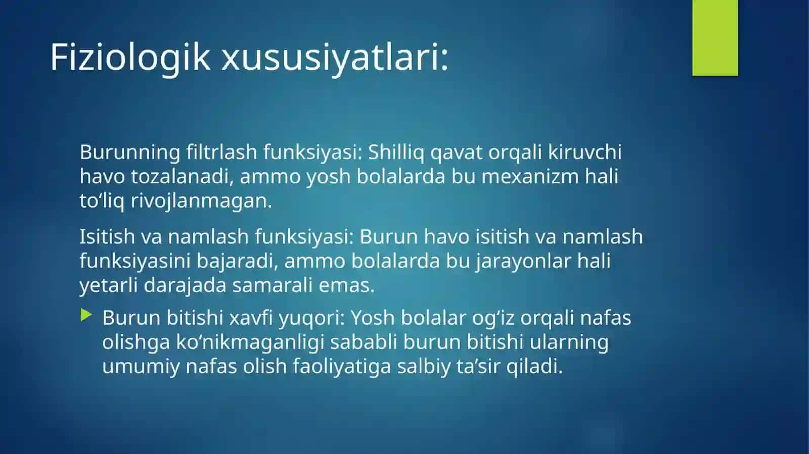 Burun, halqum, hiqildoqning anatomo-fiziologik xususiyatlari 4