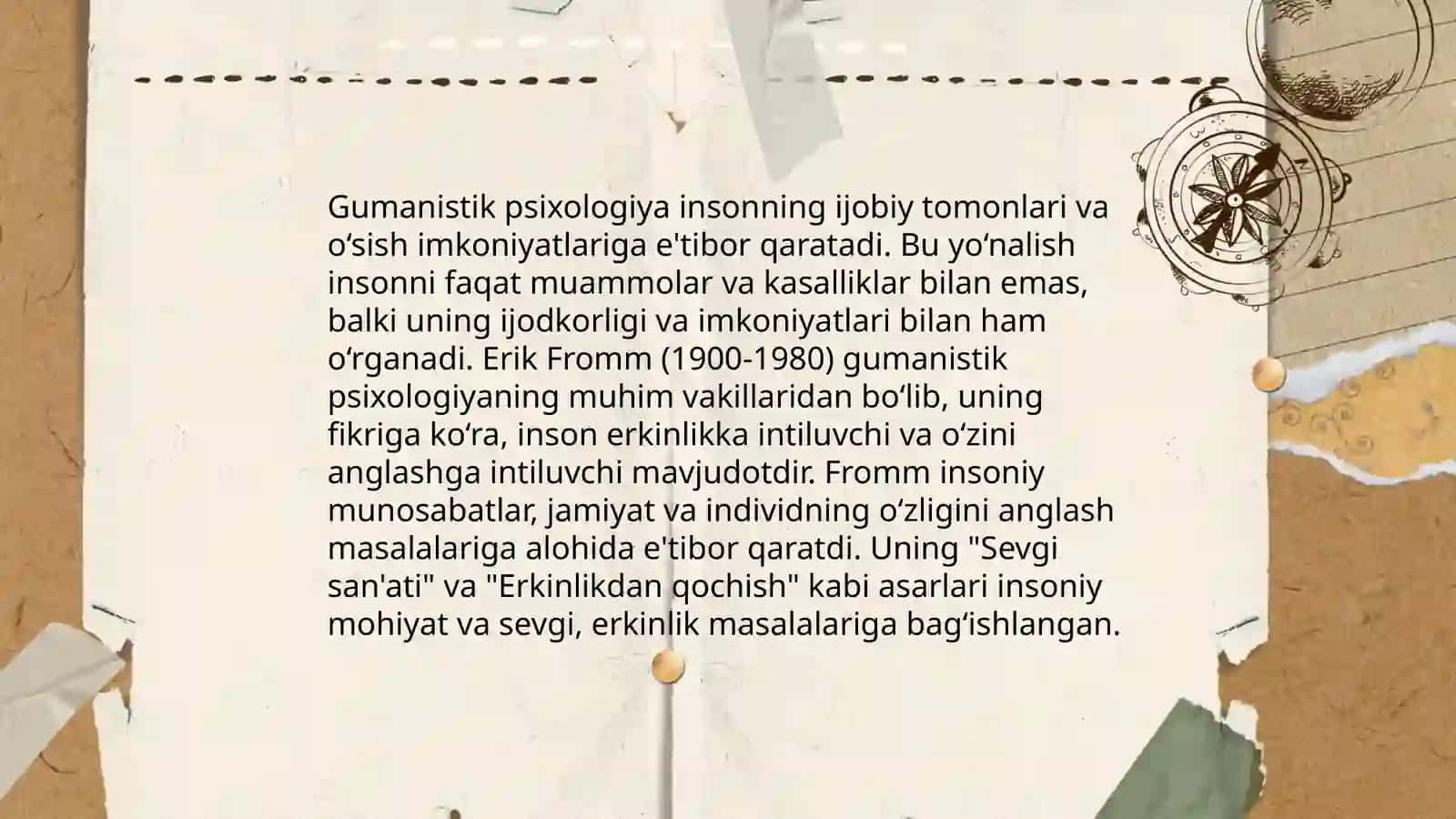 Erik Frommning shaxsiyat nazariyasining asoslari 4