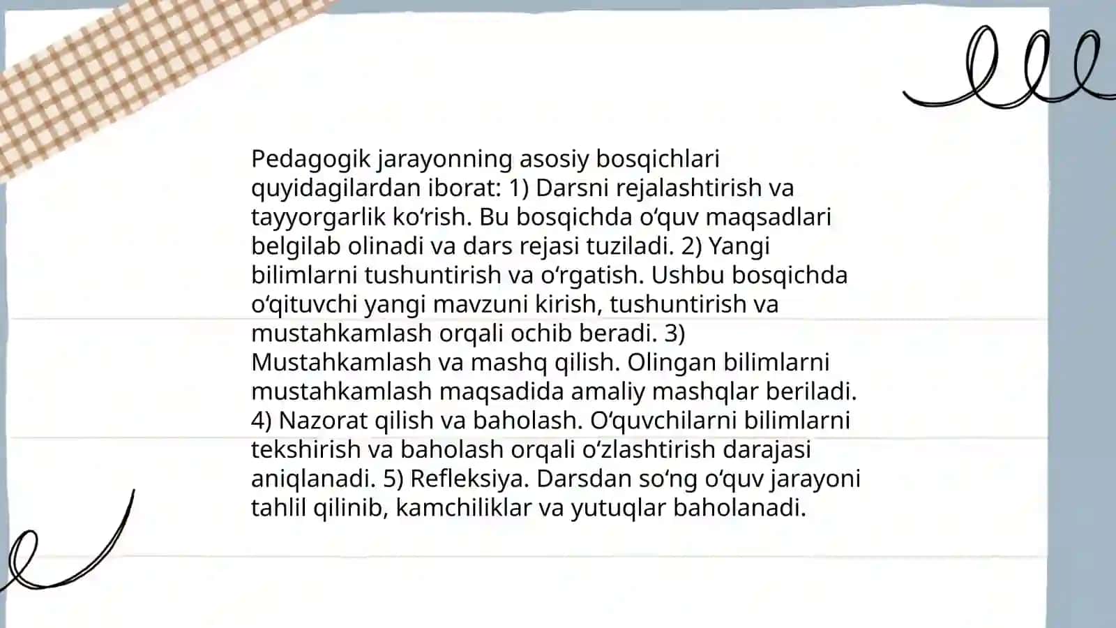 Ilk qadam davlat o'quv dasturini pedagogik jarayonga tadbiq etish 4
