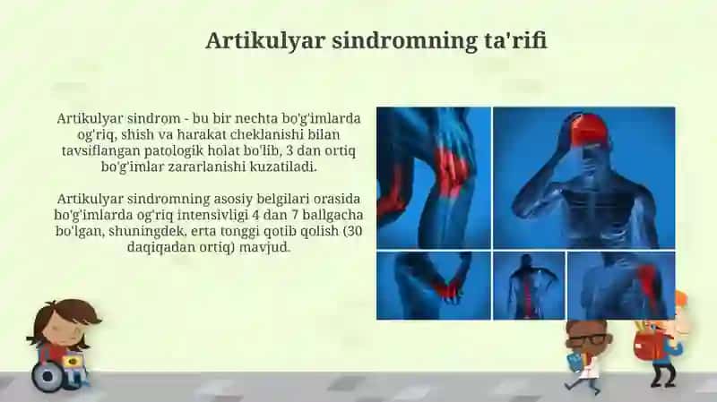 Bo'g'im sindromini qiyosiy taqoslash 4
