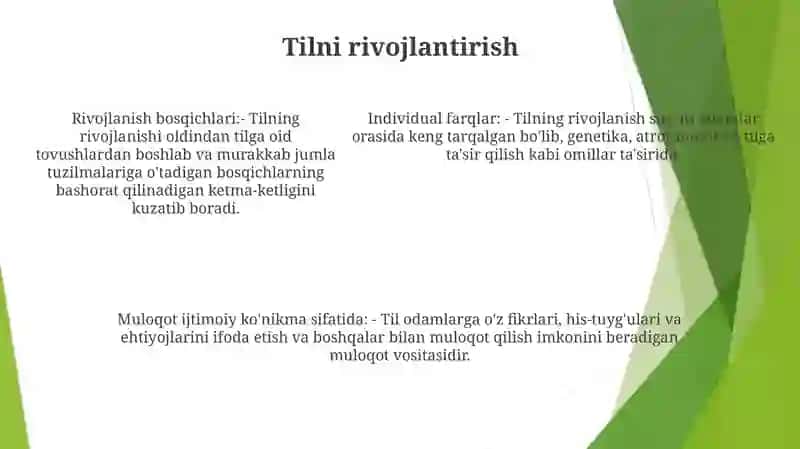 Psixik Rivojlanishning Asosiy Qonuniyatlari 4