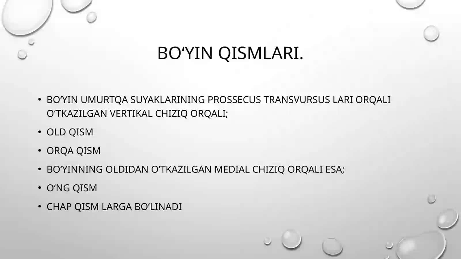 Boʻyin sohasining klinik anatomiyasi va operativ jarrohligi 4