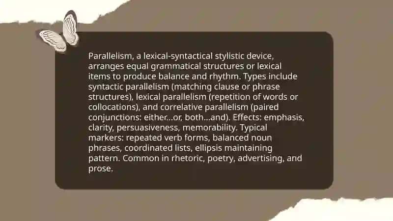 Lexical-syntactical stylistic devices 4