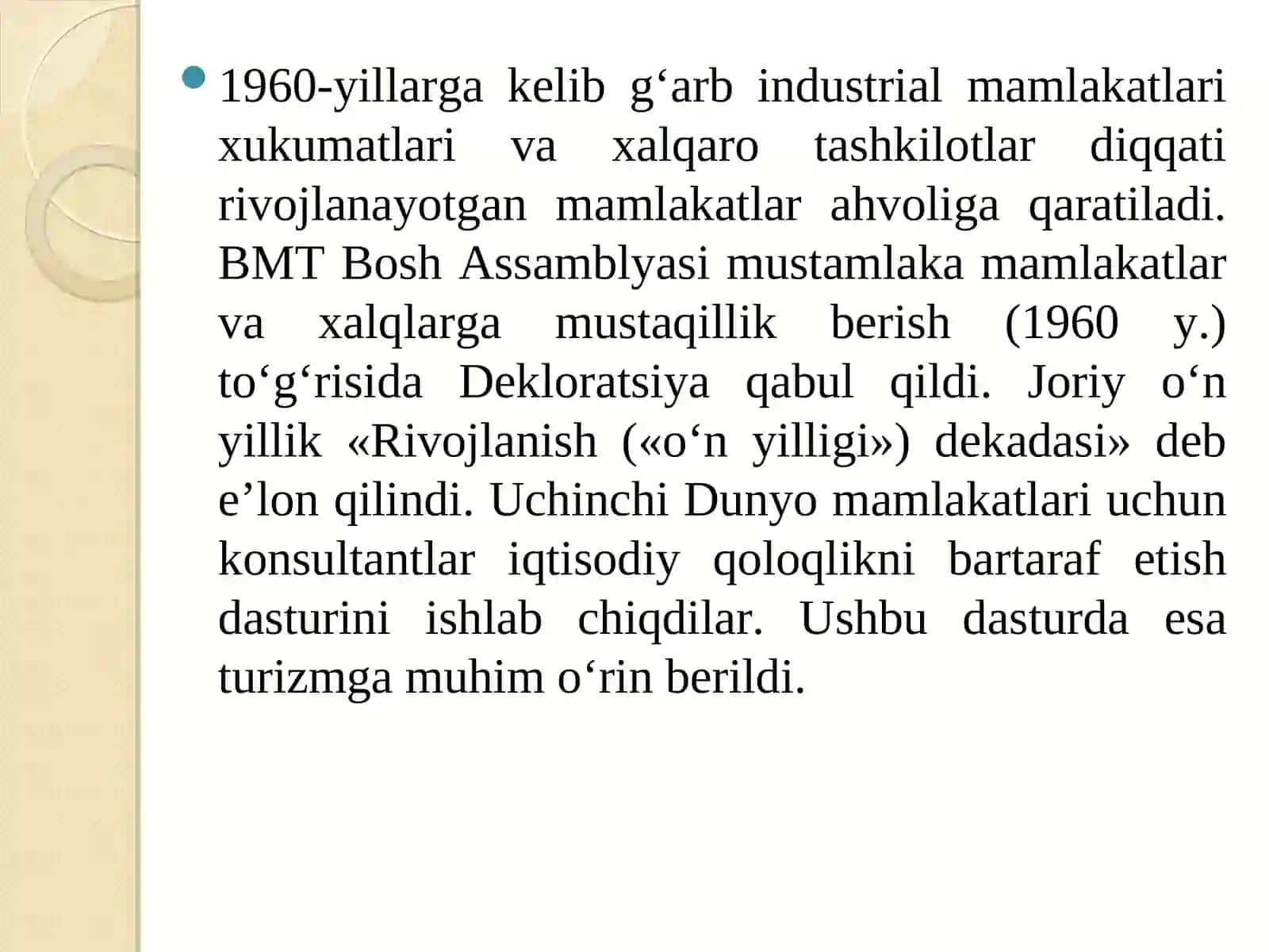 Xalqaro turizm statistikasi 4