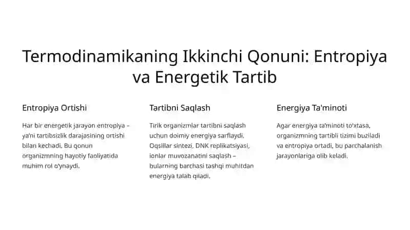 Tirik Organizmda Termodinamika va Termografiya 4