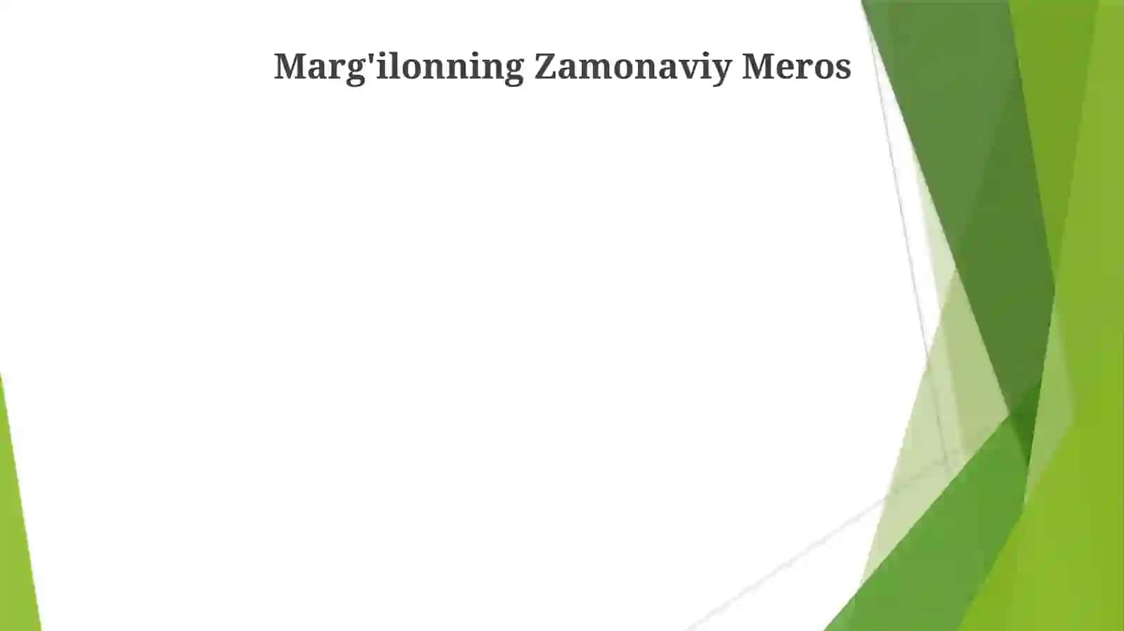 Marg'ilonning qadimgi tarixi 4