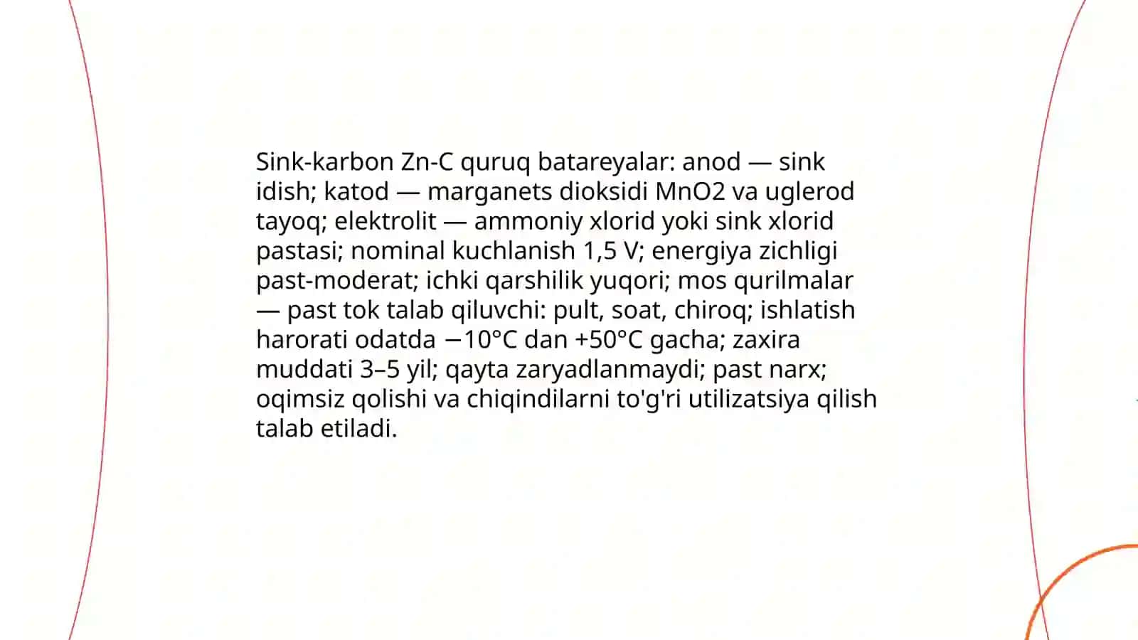 Akkumlyatorlar.Quruq batareyalar 4