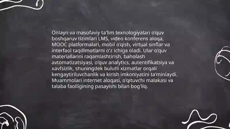 Ta'limda O'quv boshqaruv tizimlari (LMS) 4