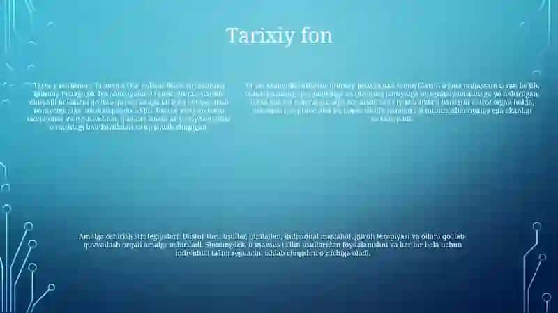 Tarbiyasi Oģir Bolalar Bilan Ishlashning Ijtimoiy Pedagogik Texnologiyalar 4