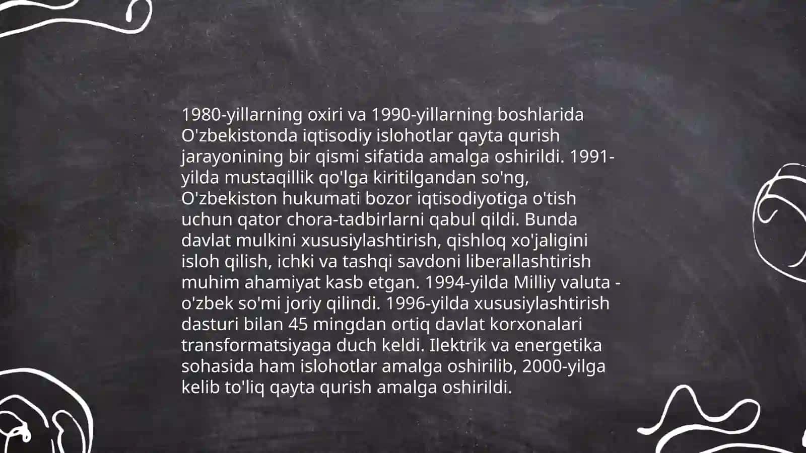 Qayta qurish yillarida Oʻzbekistondagi ijtimoiy-siyosiy vaziyat 4