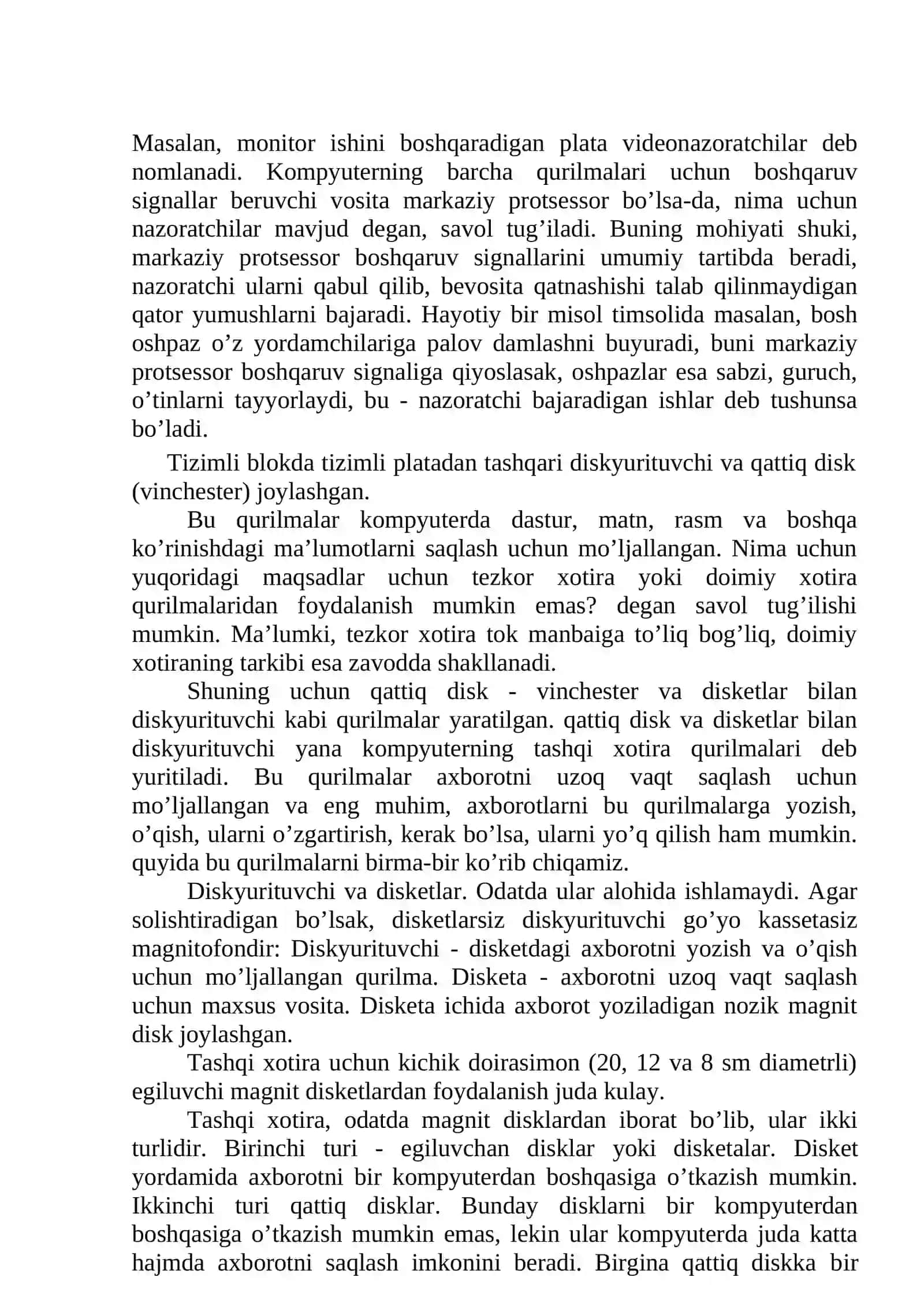 TIZIMLI BLOK VA UNING TUZILMASI 4