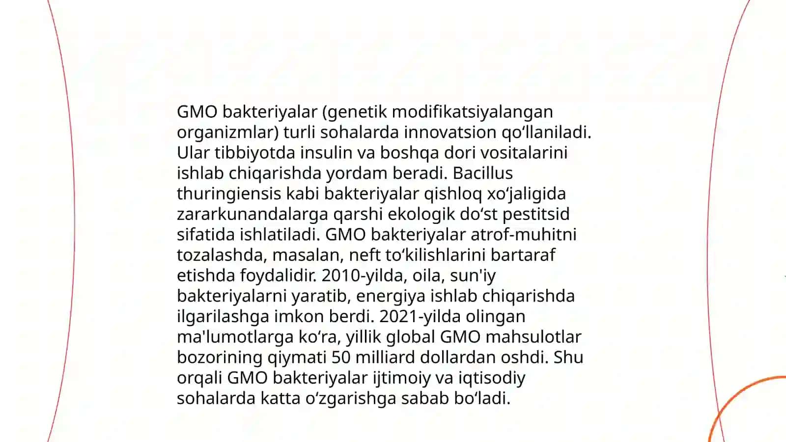Mikroorganizmlarni gen muhandisligida qoʻllanilishi 4