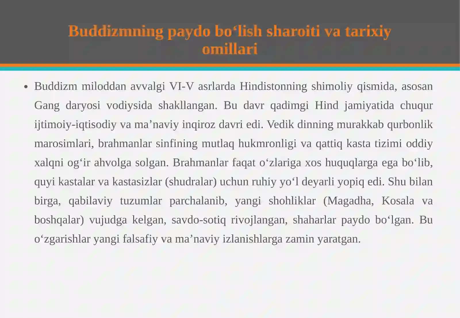 Buddizmning axloqiy tamoyillari va inson haqida qarashlari 4