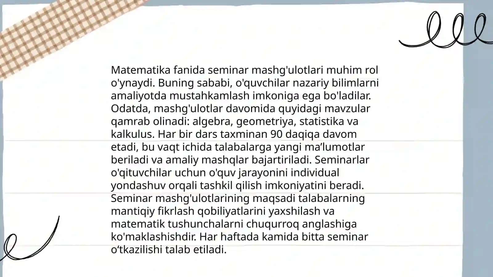 Oliy ta'limda o'qitish metodlari 4