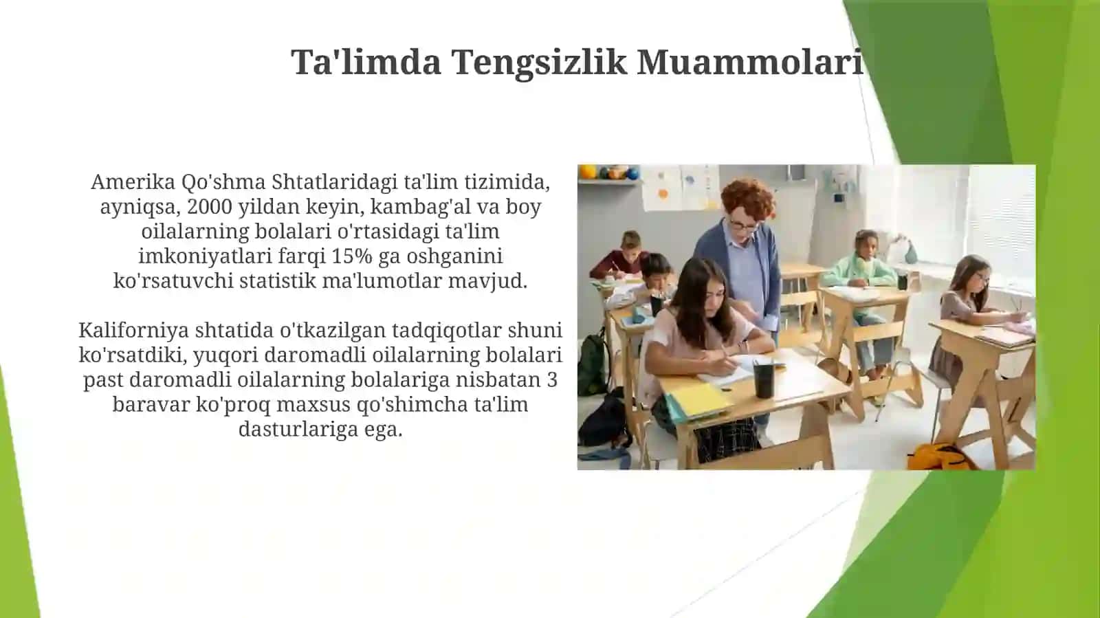 Amerikadagi ta'lim tizimida ozgarishlar 4