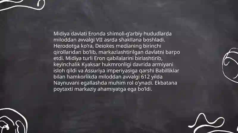 Qadimgi Midiya davlati 4