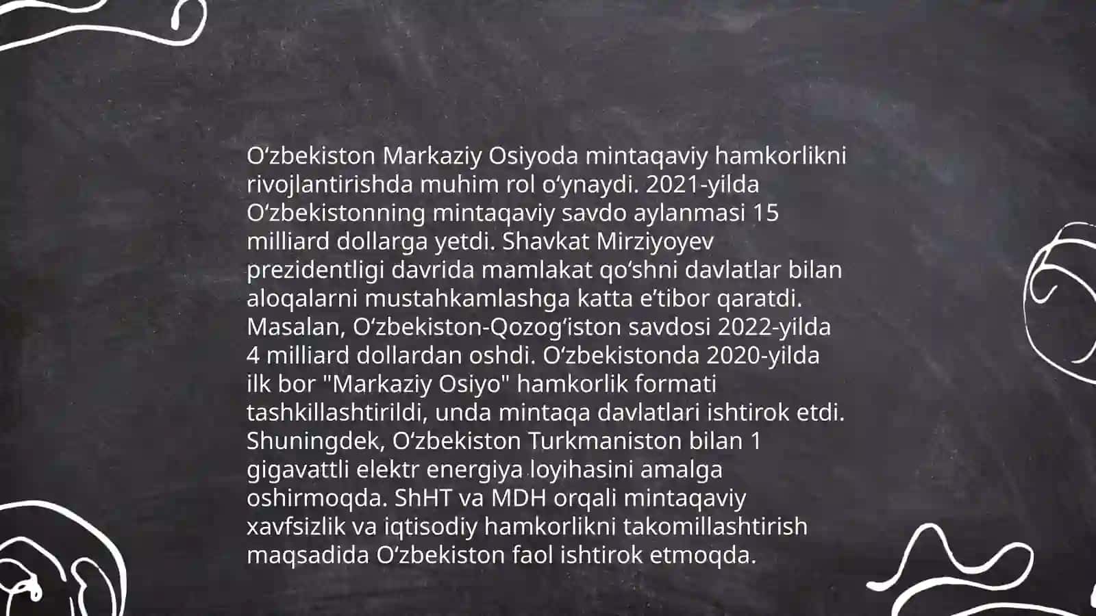Oʻzbekiston Respublikasini tashqi siyosati 4