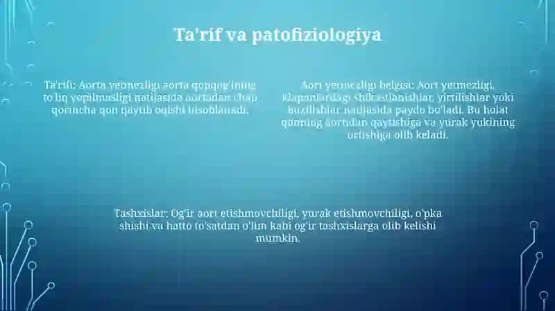 AortaYetishmovchiligi 4
