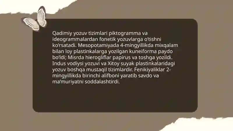 Yozuv asoslari 4
